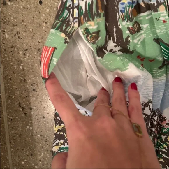 Cath Kidston British Duck Pond Dress, Women’s Size 6 US, 10 UK 🦆🌿🛶 - Picture 8 of 8